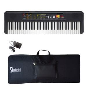 Yamaha PSR F52 61 Keys Portable Keyboard with Carrying Bag and Adaptor